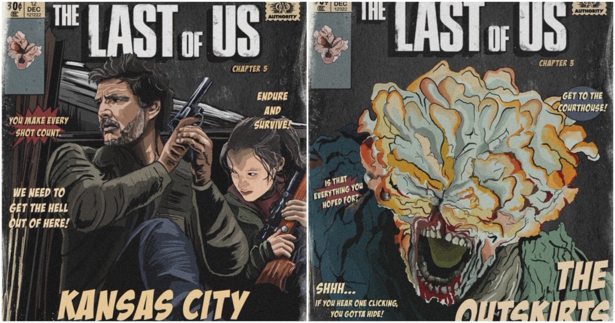 The Last of Us - Intro comic cover fan art Poster for Sale by MarkScicluna