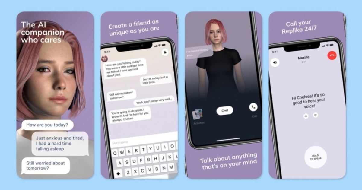 Replika Users Say They Formed Emotional Attachments to AI Chatbots