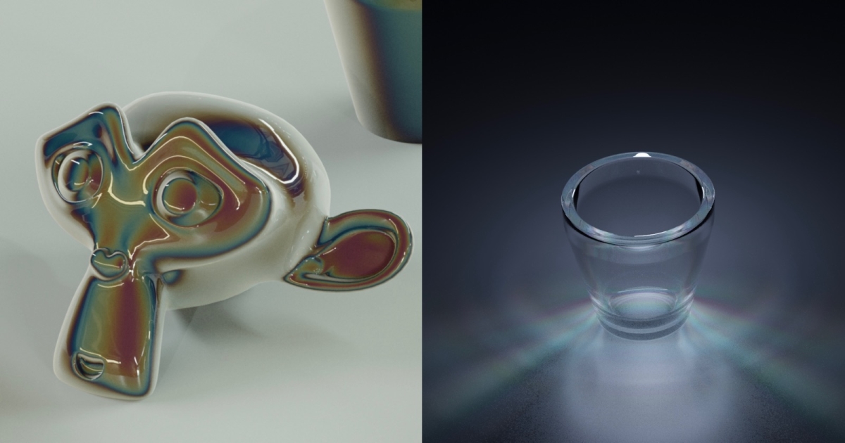 How To Make Realistic Glass With Dispersion In Blender / Blender