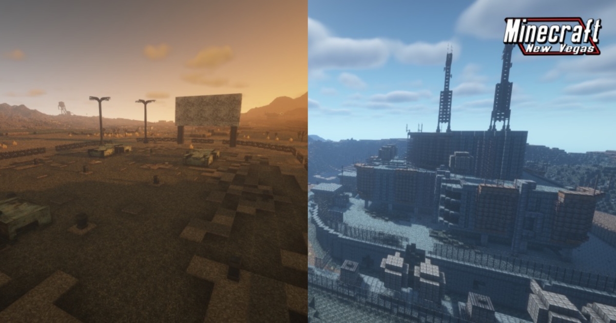 Minecraft: Modders Recreate Entire Fallout: New Vegas World Map and it  Looks Glorious