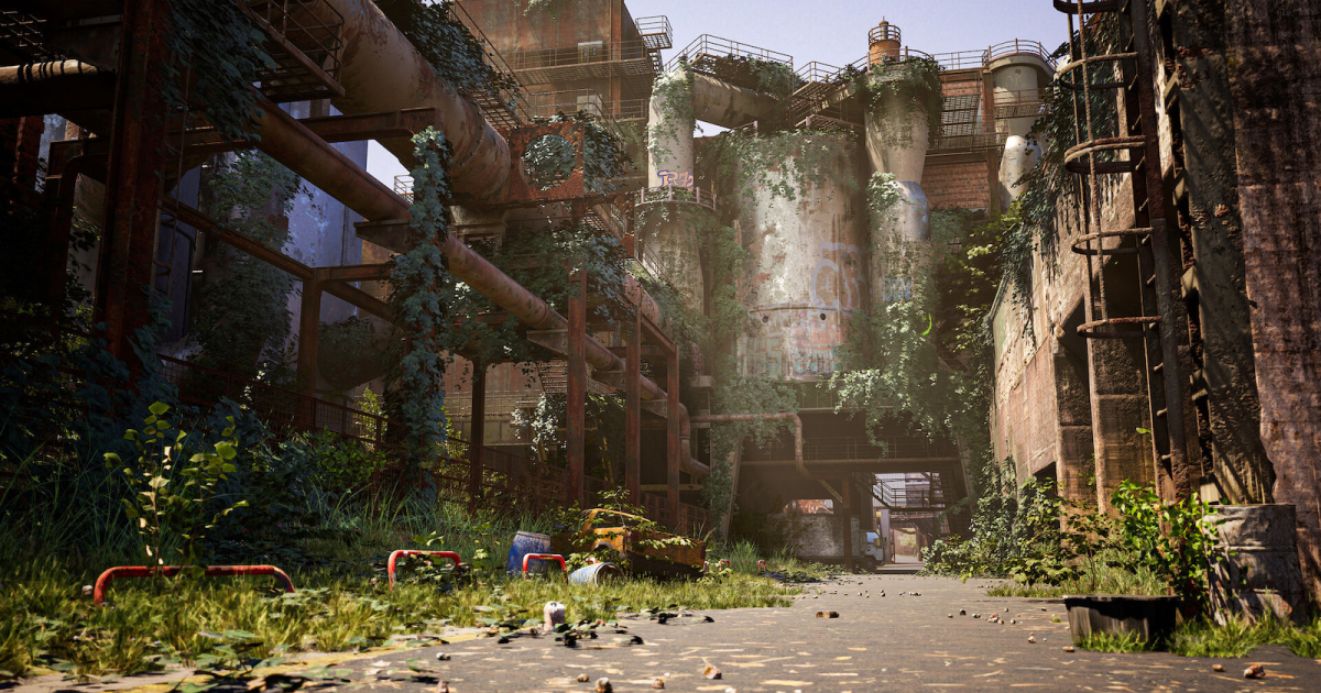 The Last of Us-Inspired Factory Created With Unreal Engine 5