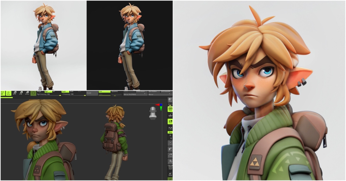 Link (The Legend of Zelda) - ZBrushCentral