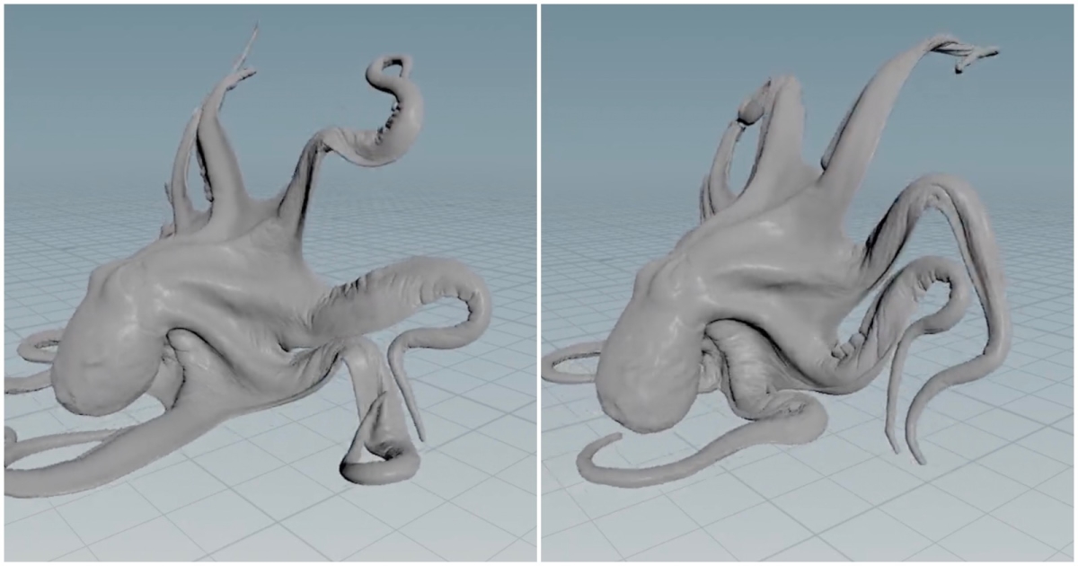 This Houdini-Based Digital Octopus Looks Impressively Alive