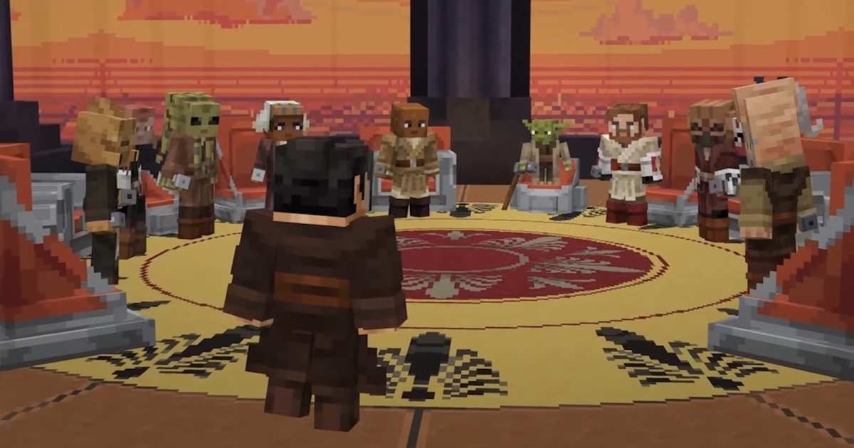 A Star Wars DLC For Minecraft Will Let You Become A Jedi