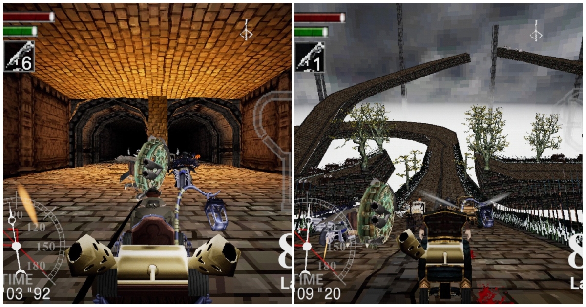 Bloodborne PSX is a demake of the original From Software game