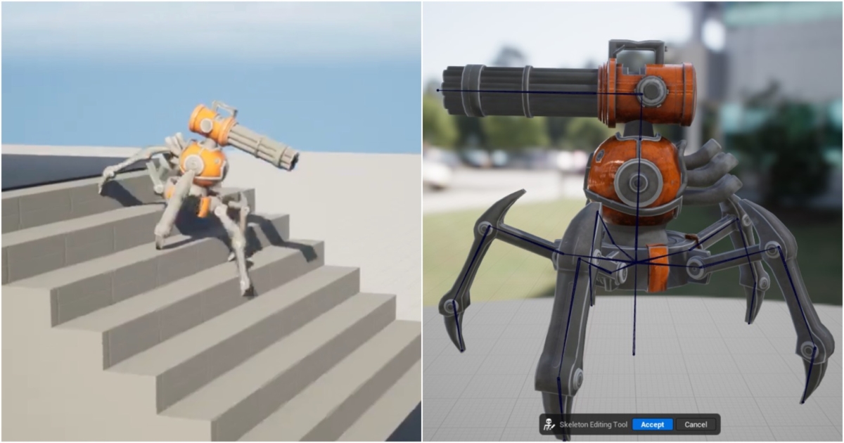 Automatic Turret in Blueprints - UE Marketplace