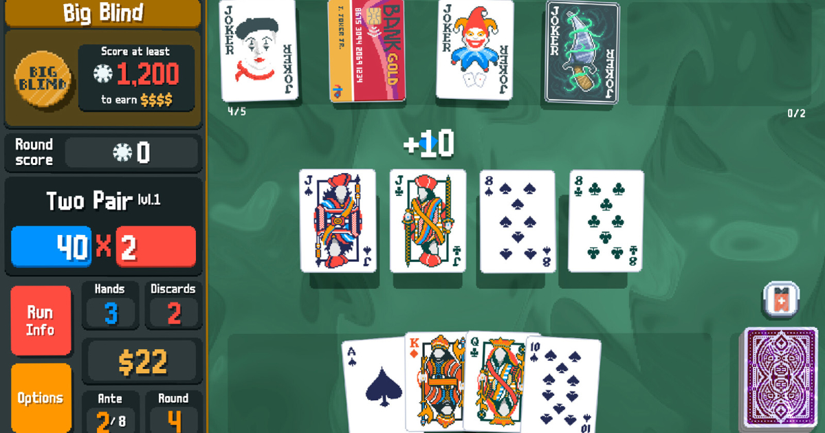 Developer of Poker Deckbuilder Doesn't Play Poker