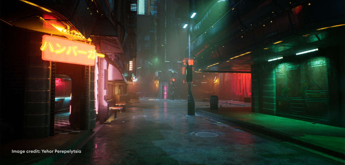 3D Metasites by 80.lv Community: Cyberpunk Street