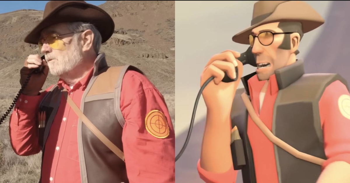 TF2 Voice Cast Reunites Again To Recreate Meet The Sniper Video