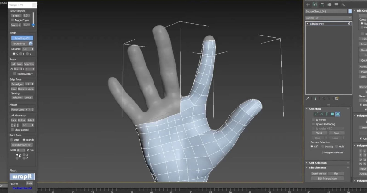 Get 3ds Max Retopology Tool Wrapit For Free