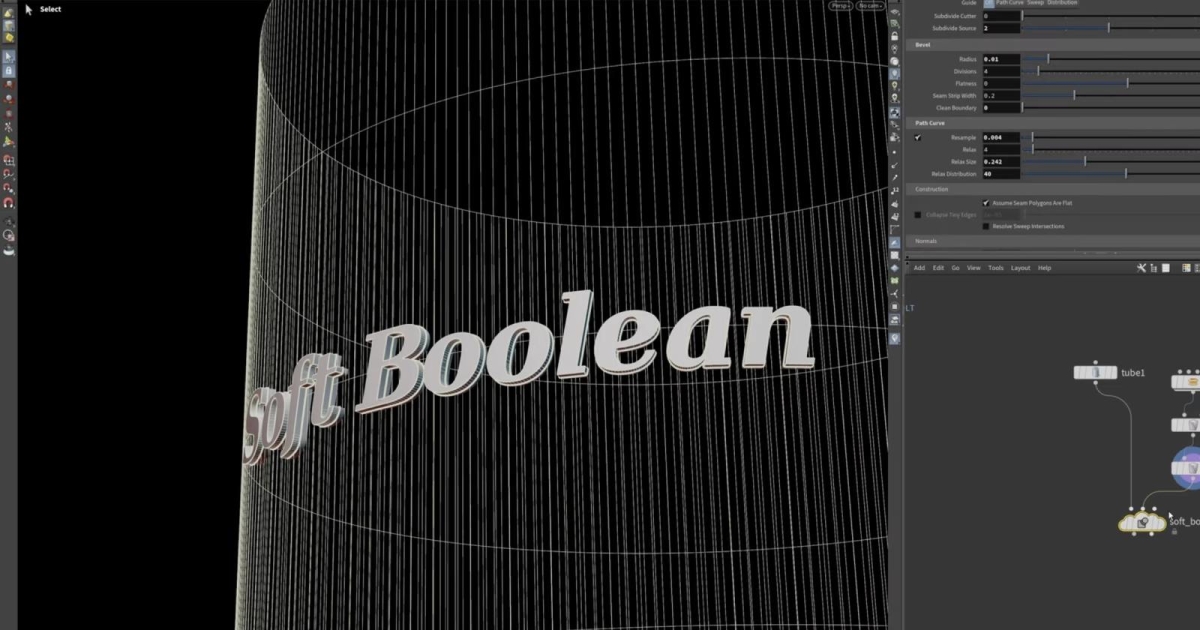 Soft Boolean 2025 For Houdini Is Out Now