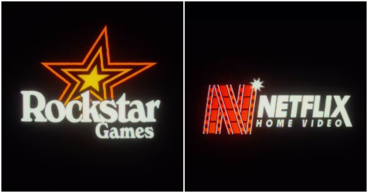 Check Out Retro Versions of Netflix, Rockstar & Google Logos