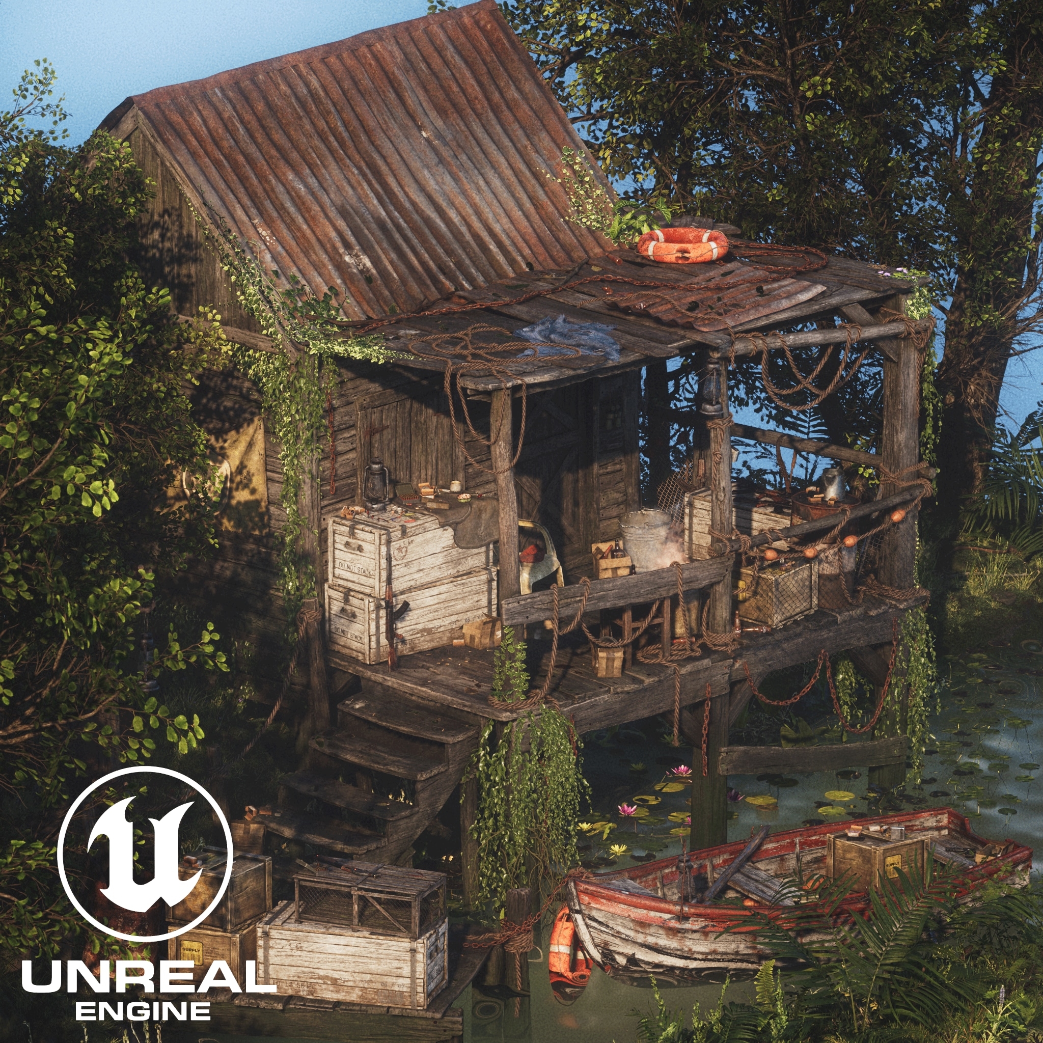 ArtStation - Down By the Bayou, Unreal Engine 5