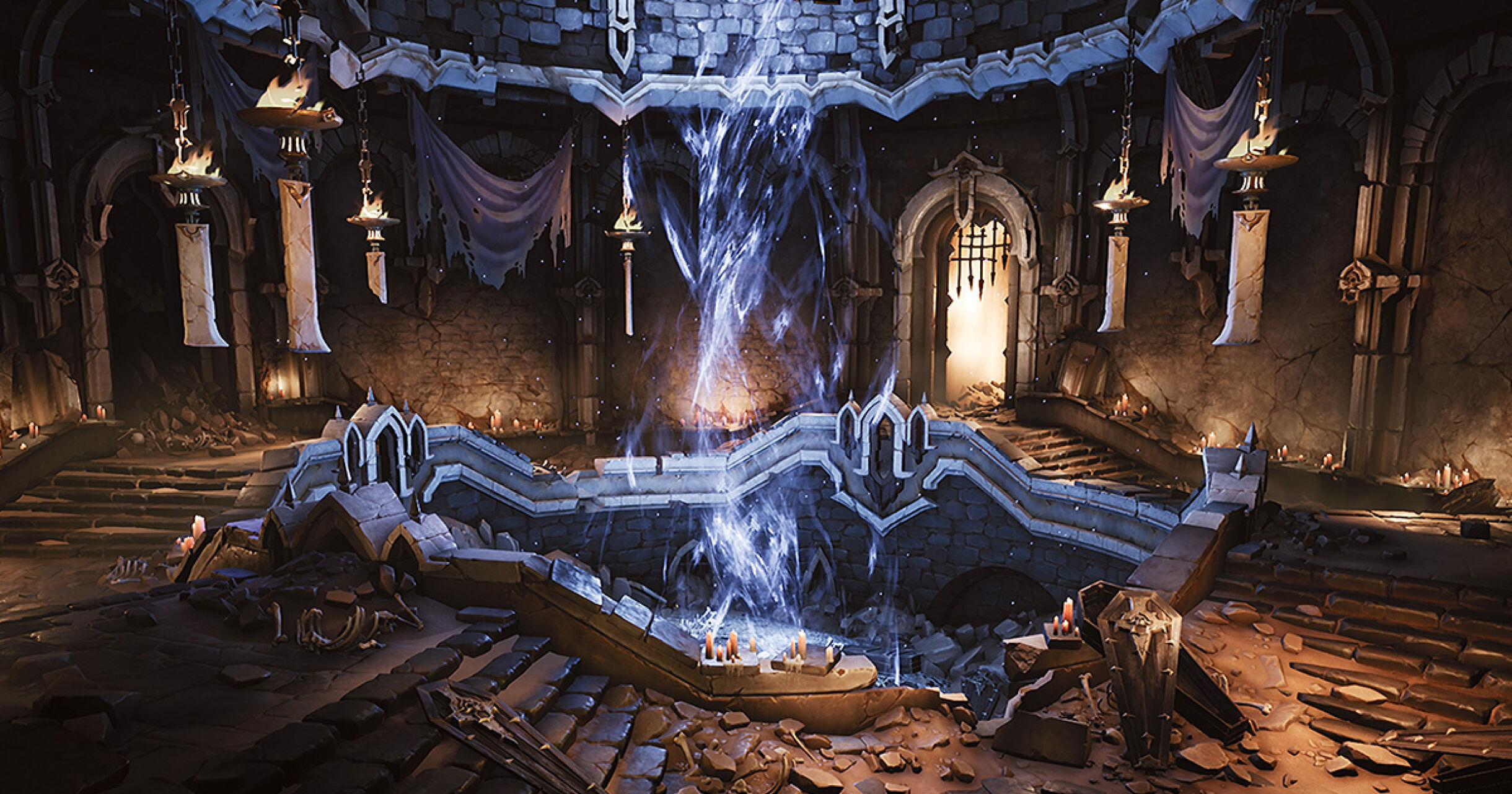 Recreating The Well of Souls from Darksiders in UE4