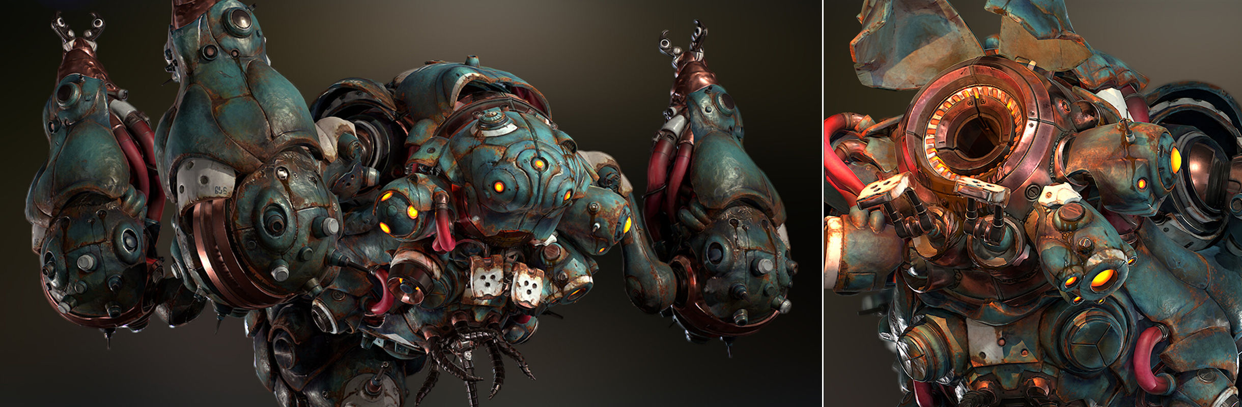 ArtStation - Blender - Bioshock - Big Daddy