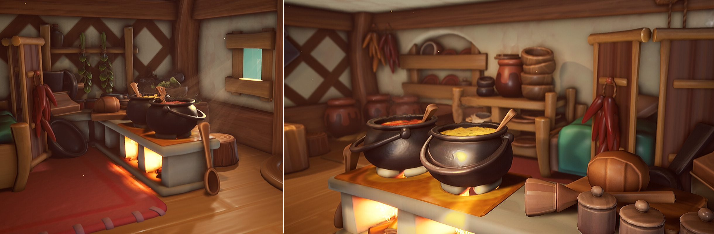 Recreating Animal Village Kitchen from The Legend of Zelda