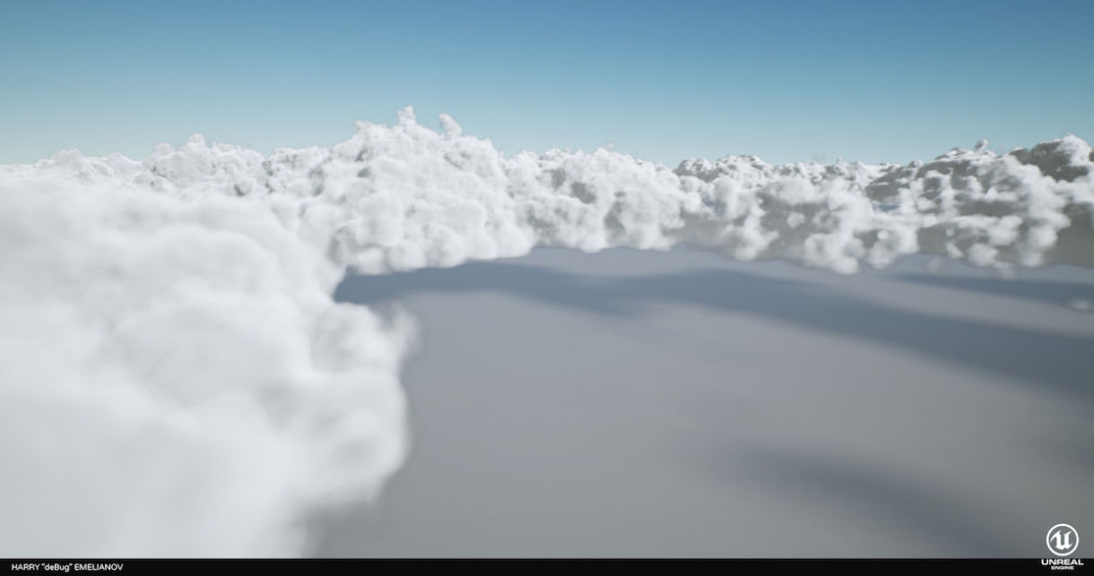 Fake Volumetric Cloud Material — polycount