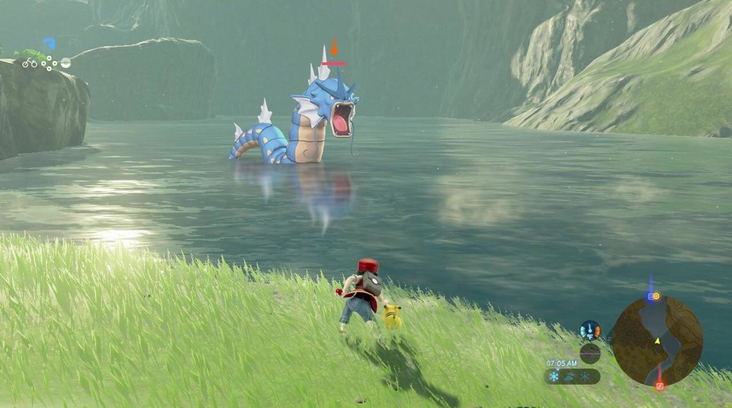 Dream Game: Pokémon Mixed with Breath of the Wild