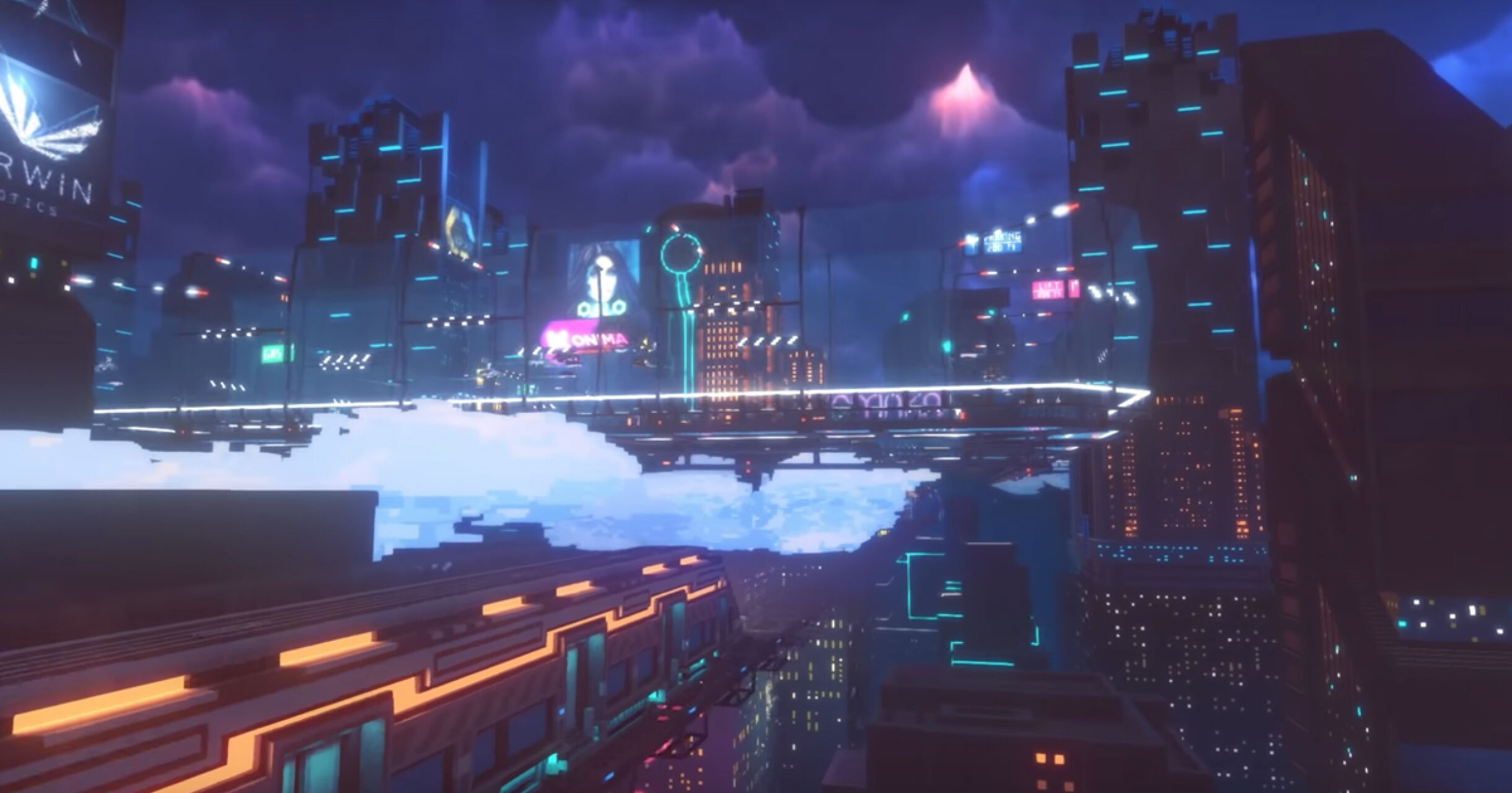 Cloudpunk: New Voxel Indie Game  Cyberpunk city, Sci fi wallpaper, Sci fi  city