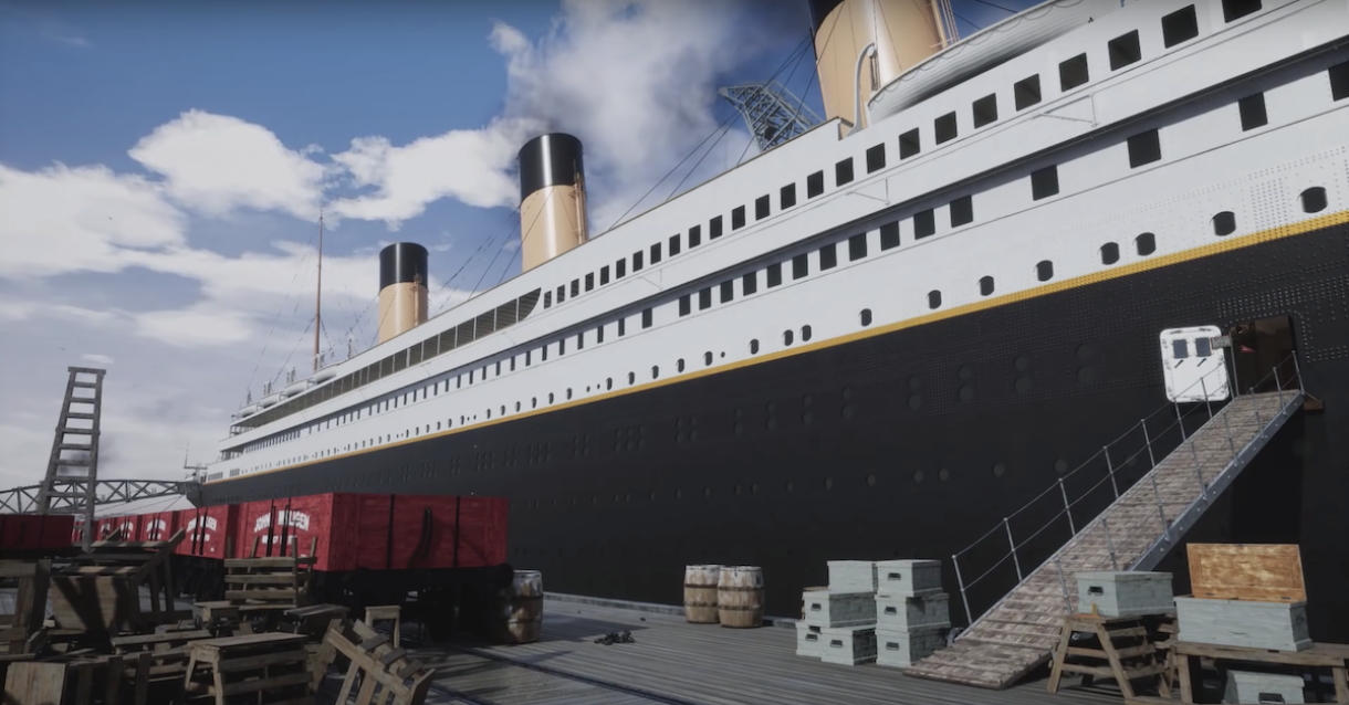 titanic unreal engine 4
