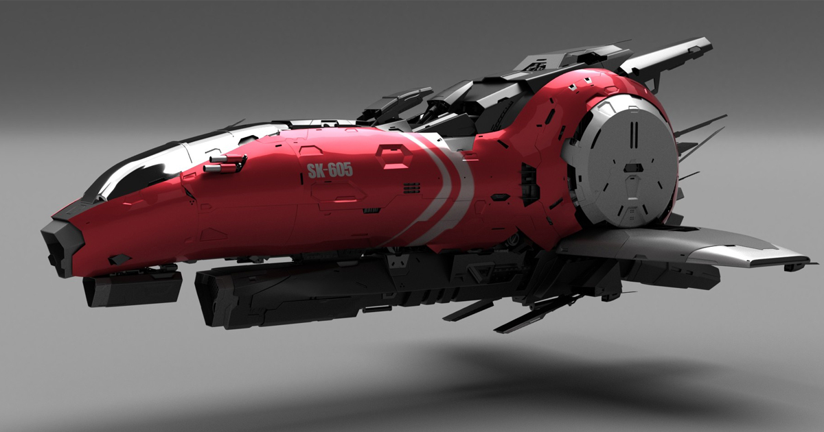 CGMA Student Project: A Spaceship