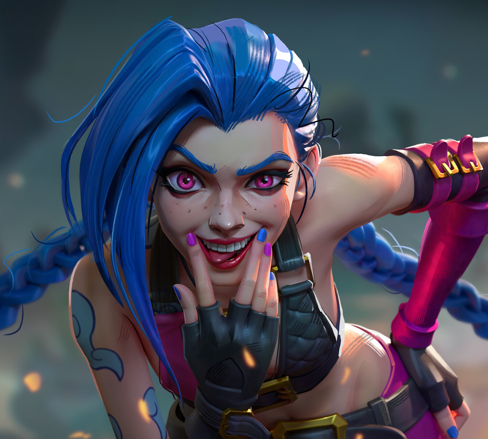 An Extremely-Realistic Version of Arcane's Jinx