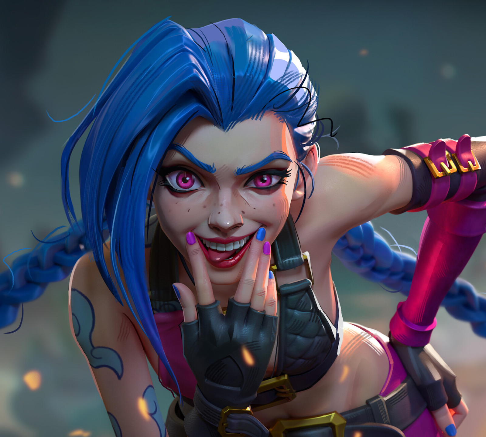 Jinx from Arcane (League of Legends)