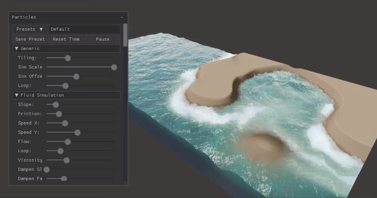 Water Wave Simulation