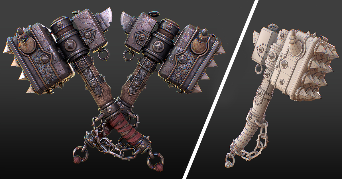 Weapon creation. SR Fantasy Creations.