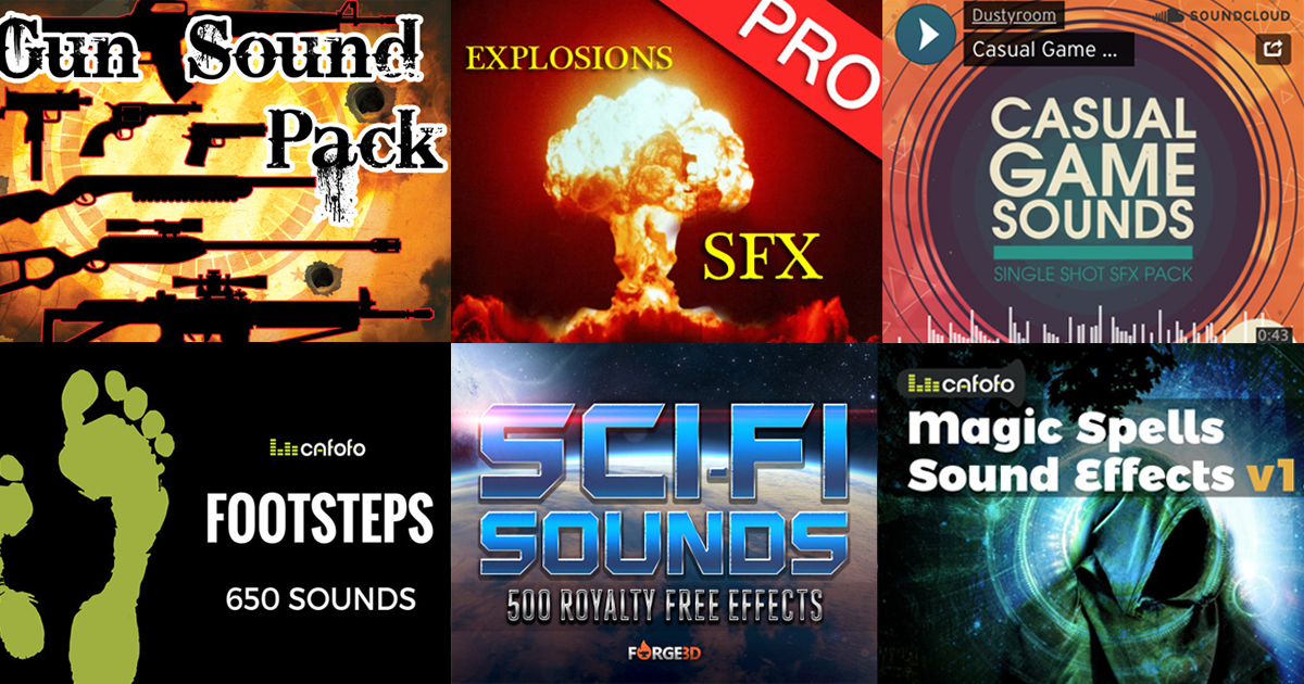 Game Sounds FX - Pack I by ELV Games