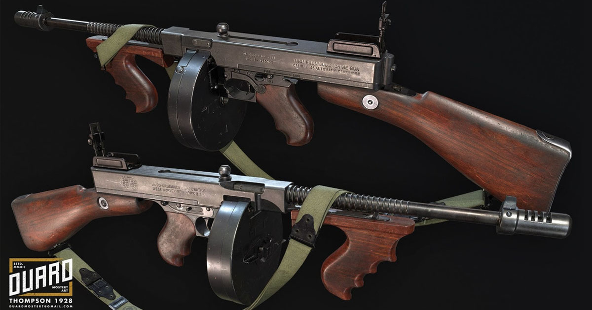 Tommy Gun Production: Weapon Breakdown