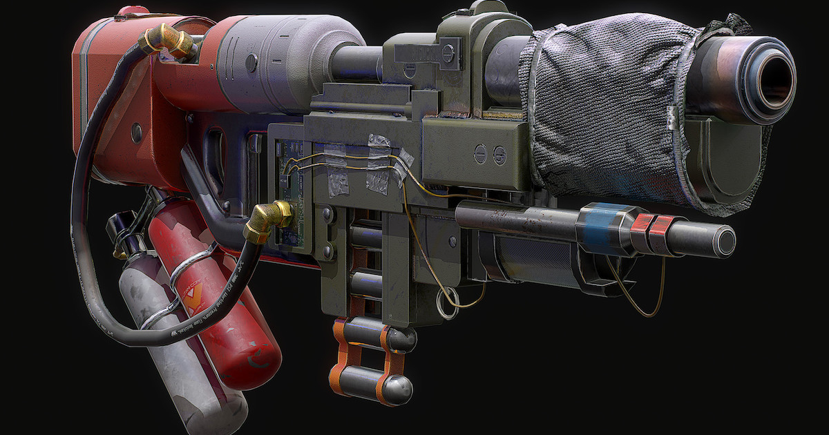 Creating Bolt Gun with Substance & Toolbag