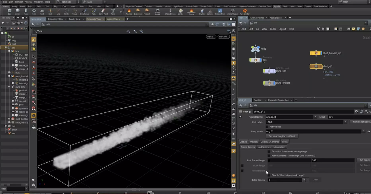 Webinar: Simulation of Pyro in Houdini