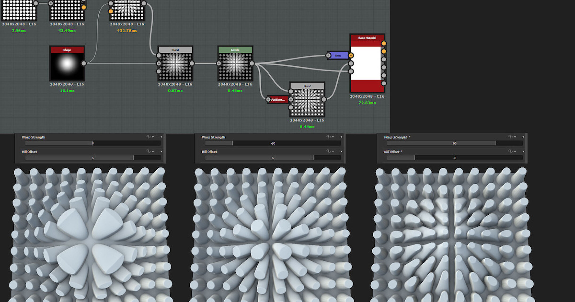 substance designer warp