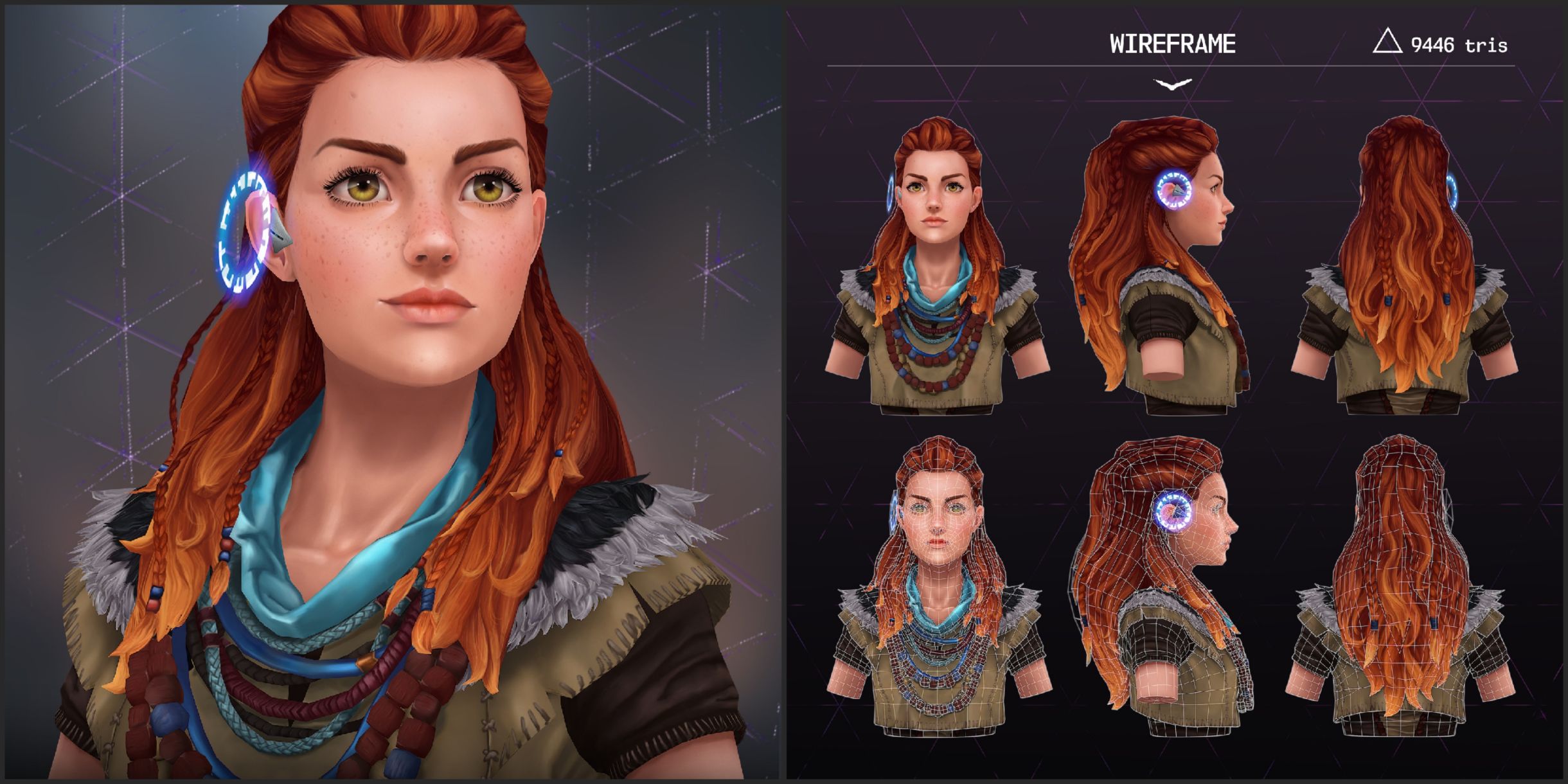 Stylizing Character Content: Model, Texture, Details