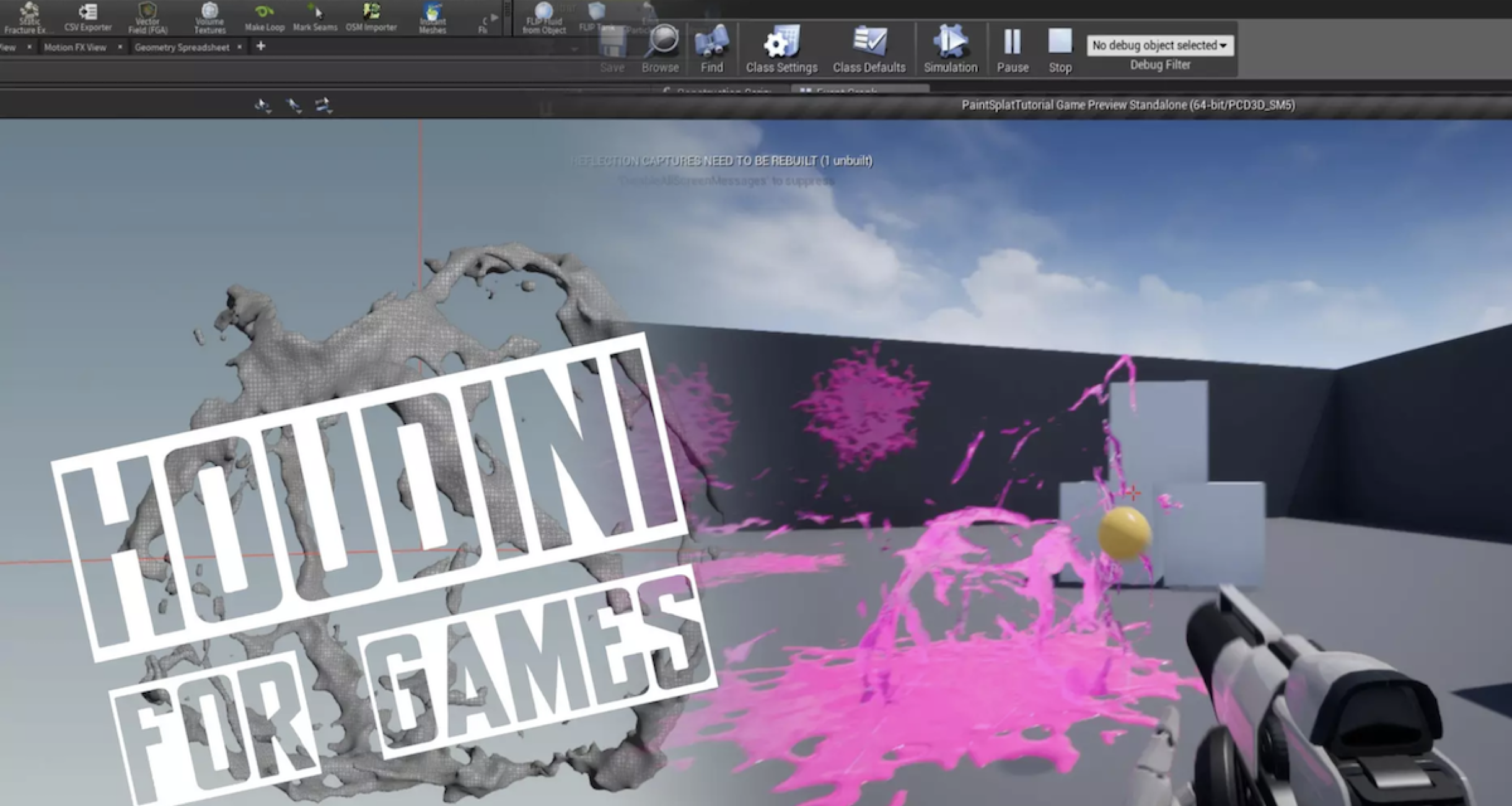 VAT Paintsplat! | Andreas Glad | Houdini for Games