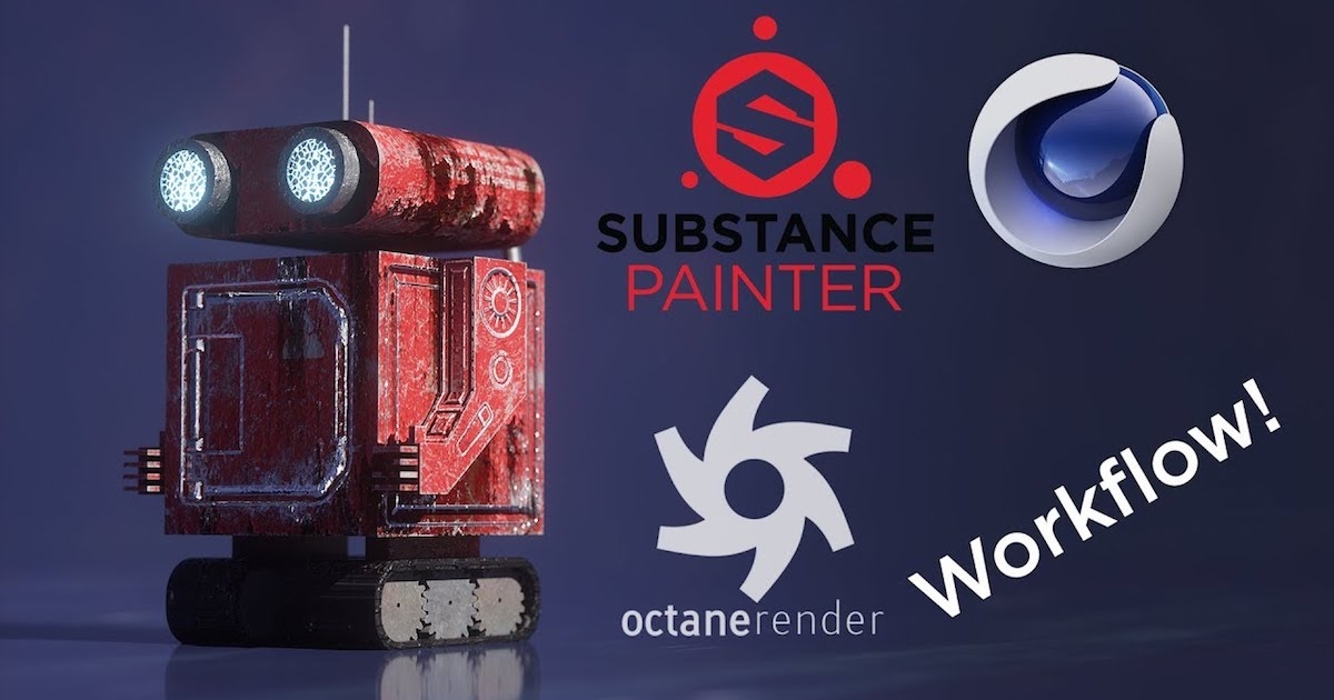 Mixing Substance Painter And Cinema 4D In Your Workflow