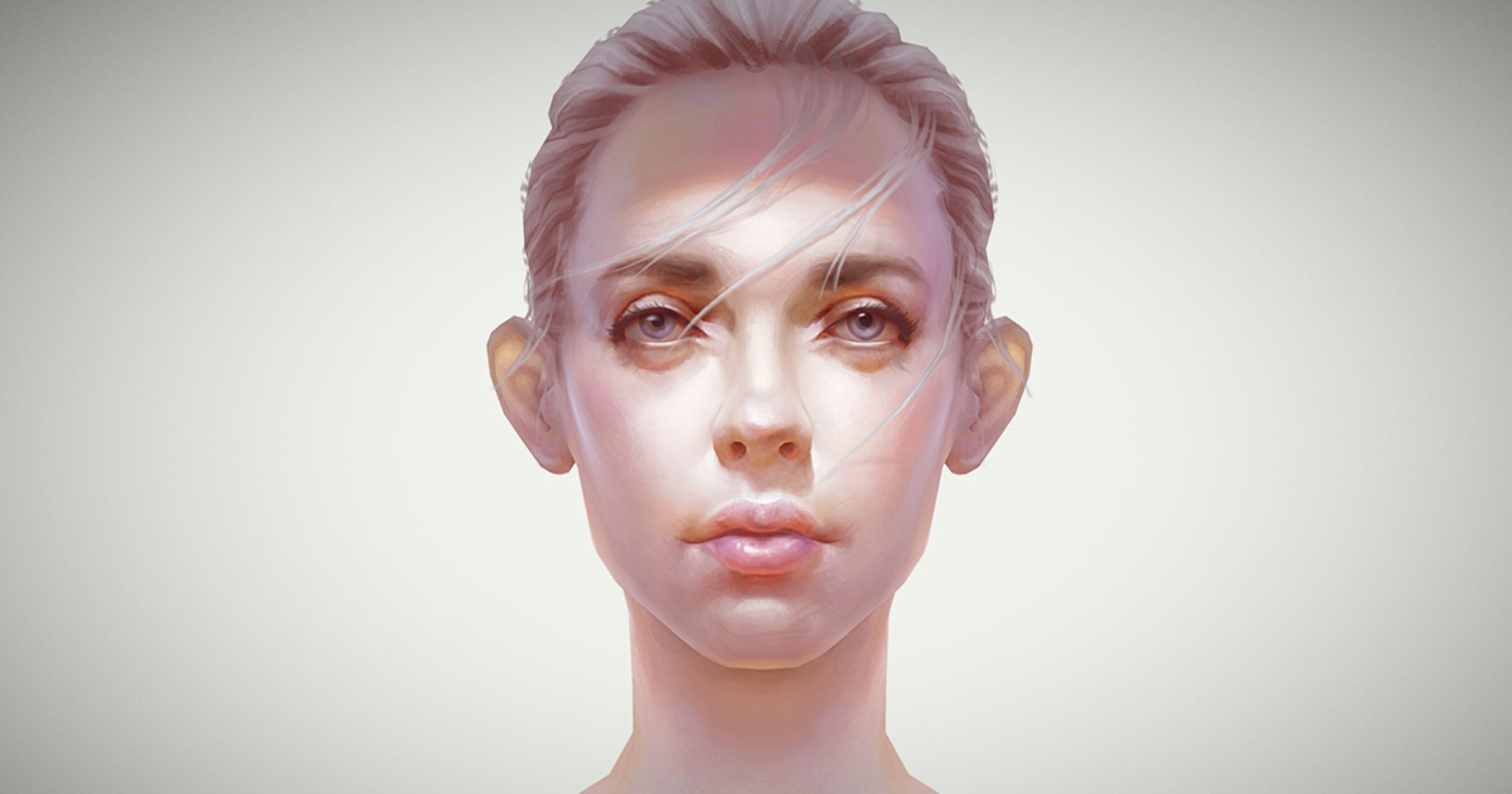 Beautiful ultra-realistic 3d rendering character des