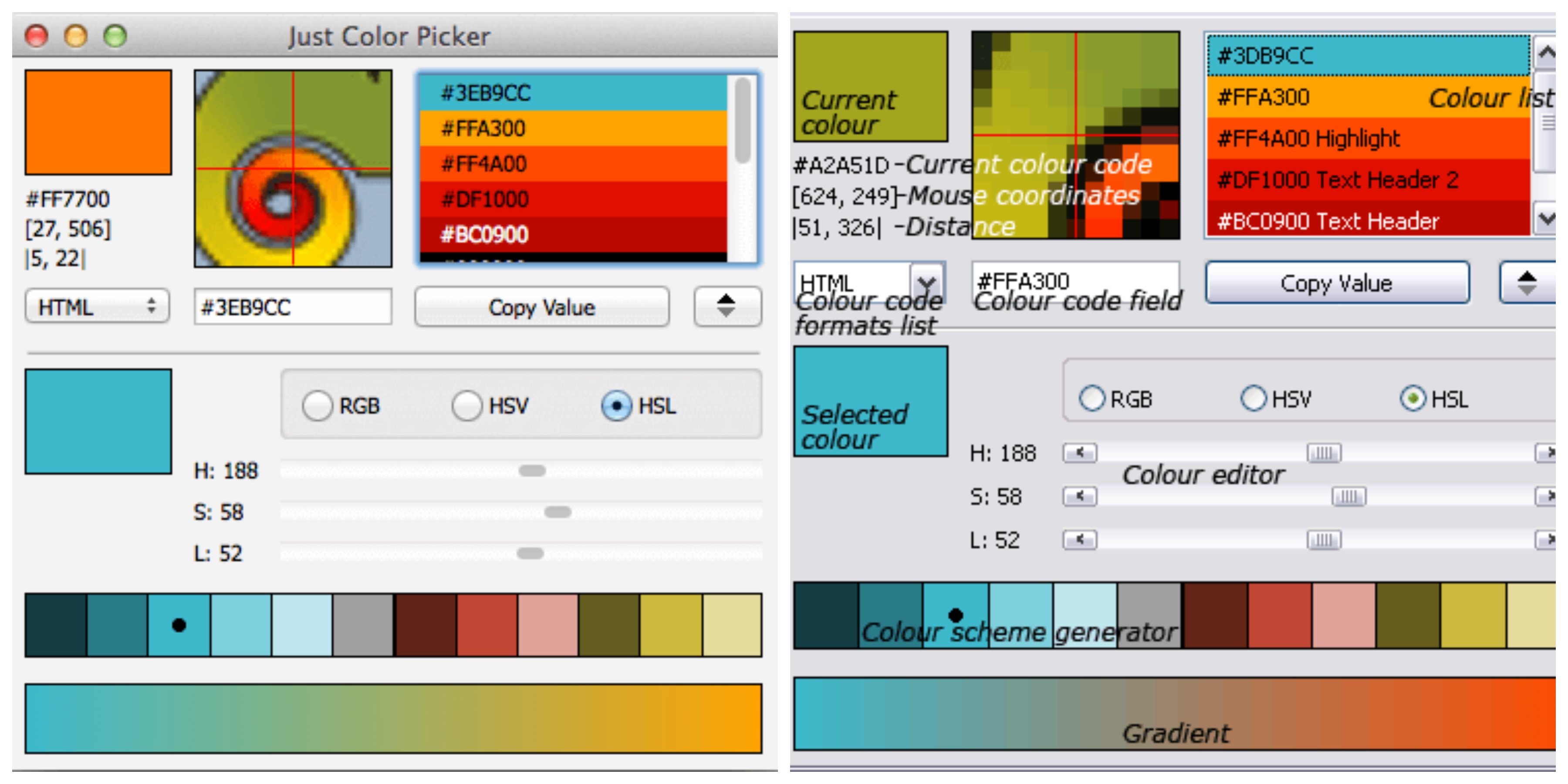 Just Color Picker A Handy Tool For Artists