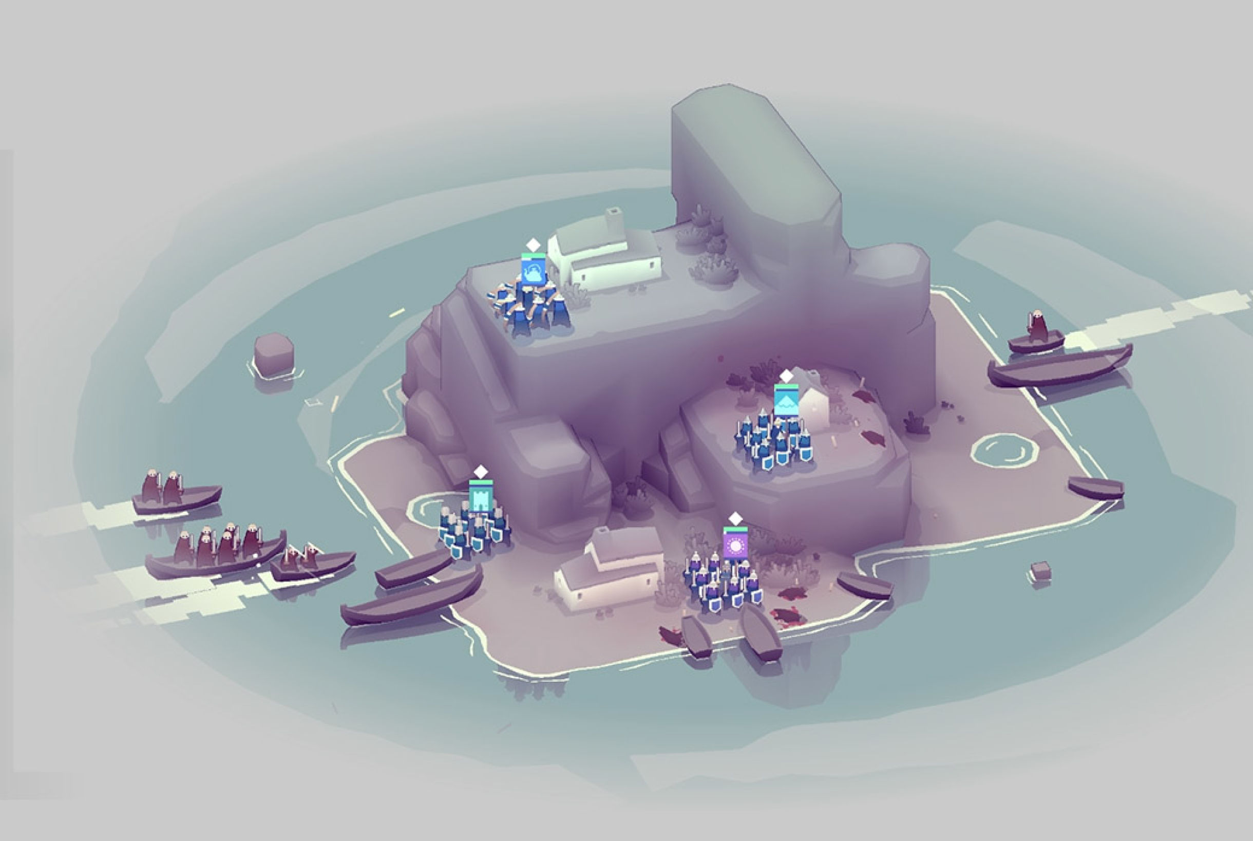 Bad North: Cure Minimalistic RTS with Vikings