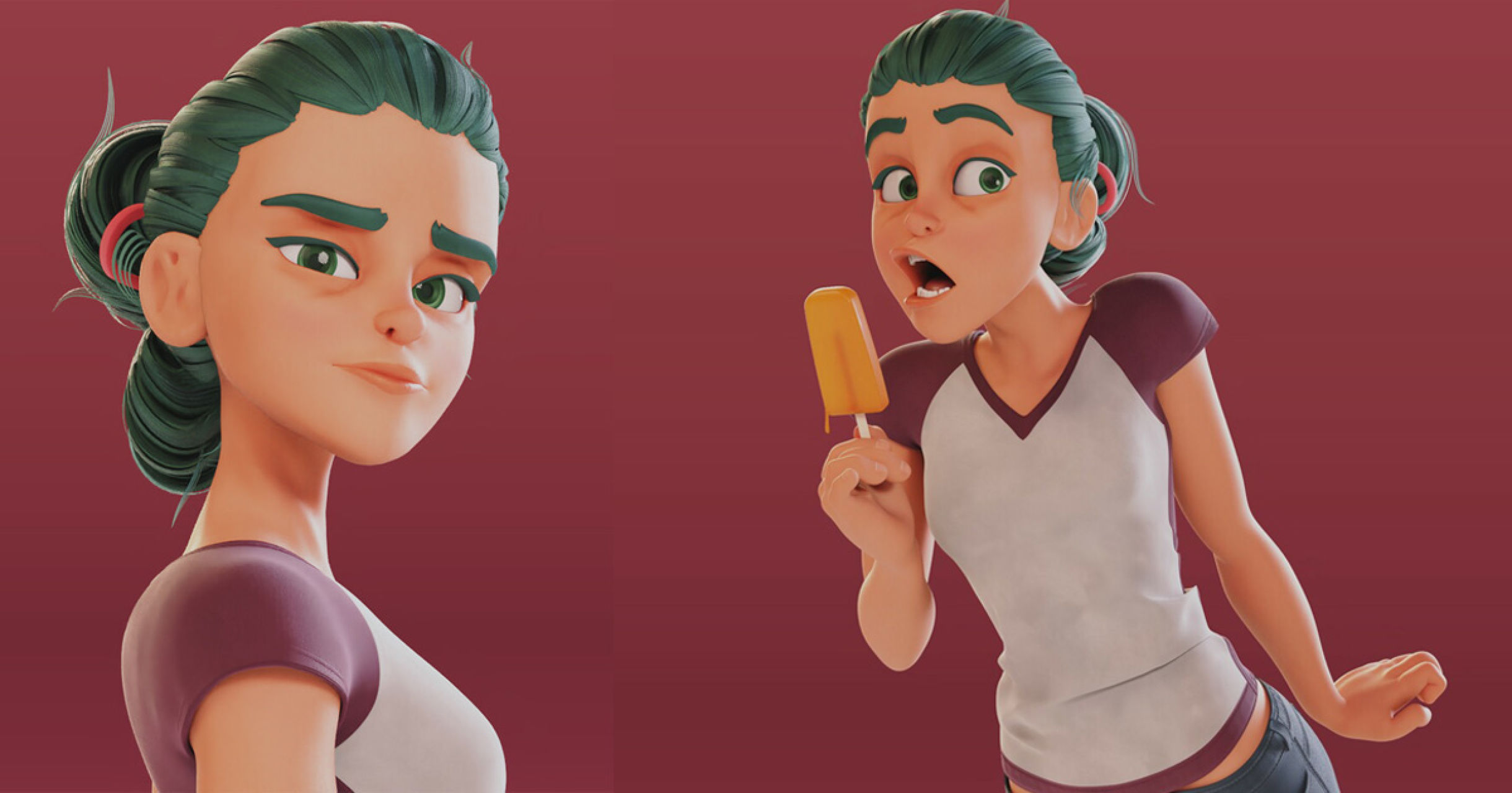 how to make a character in blender