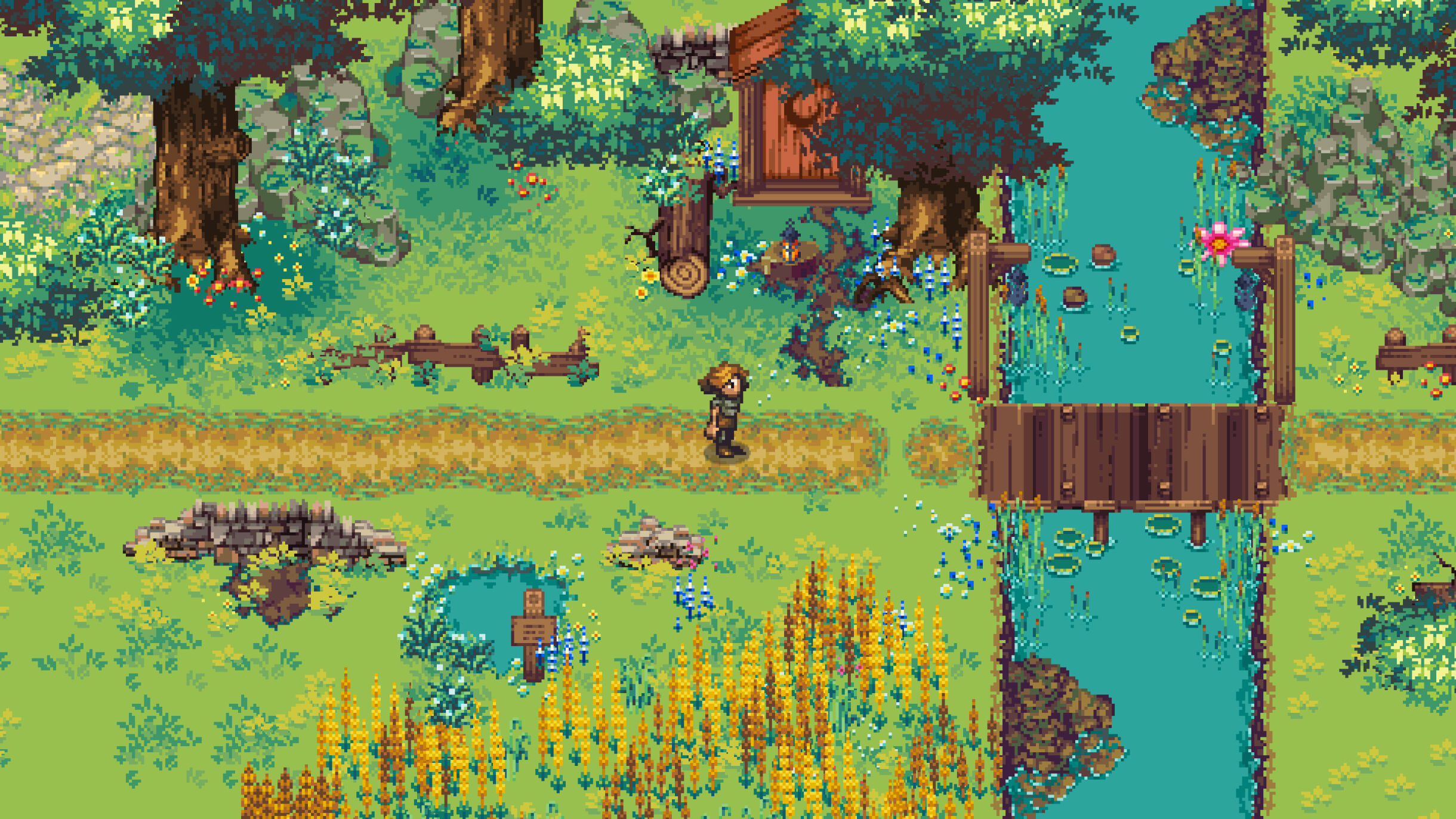 Kynseed: Pixel Art Sandbox RPG from Fable Developers