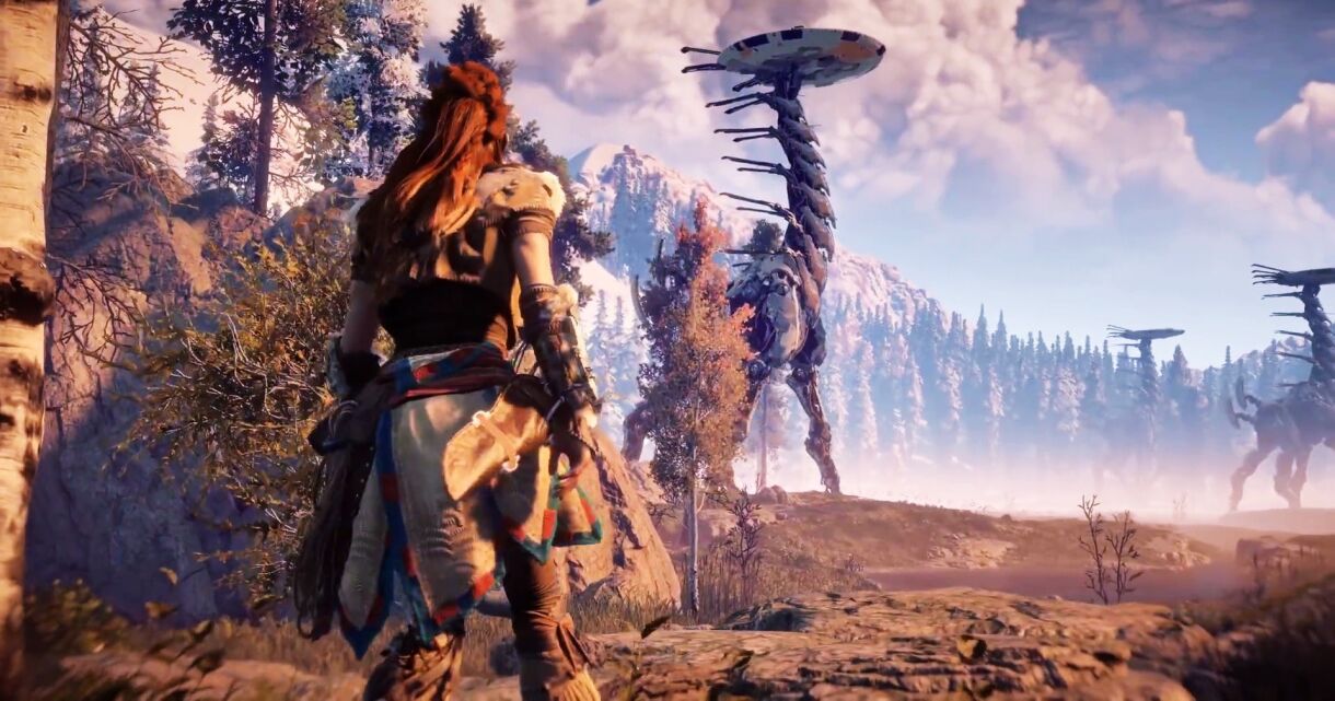 Horizon zero dawn on sale 4k ps4 pro