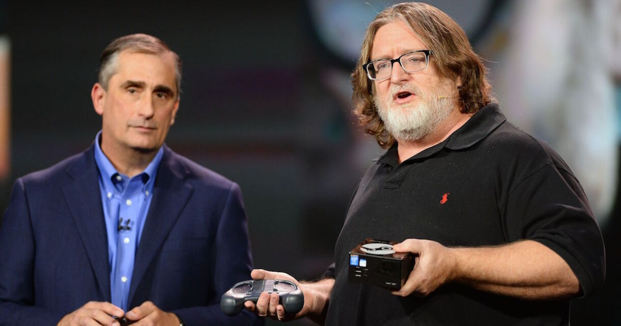 Our whole lives is a lie., Gabe Newell
