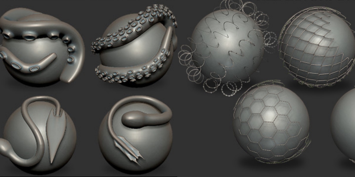 brushes in zbrush core