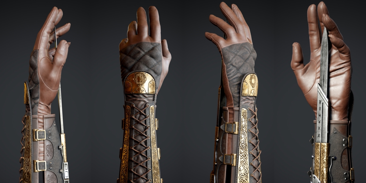 Texturing Assassin's Phantom Blade in Substance Painter