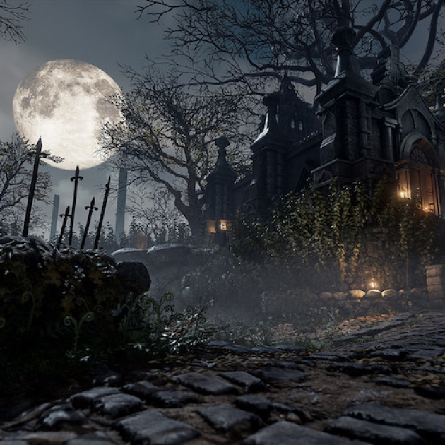 Bloodborne's Hunters Dream in Unreal Engine 4