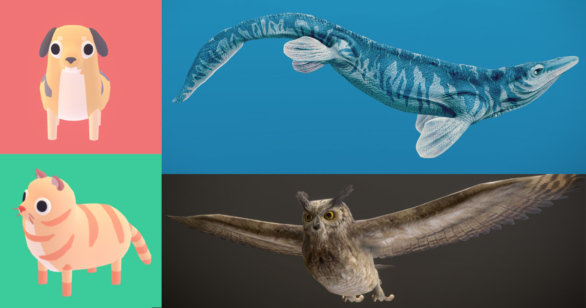 Sketchfab Bundle: Animated Animals