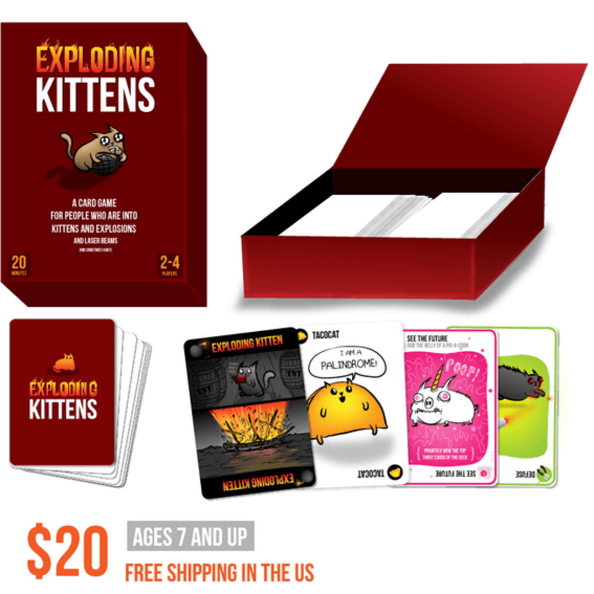 Exploding Kittens got $2 millions in 24 hours