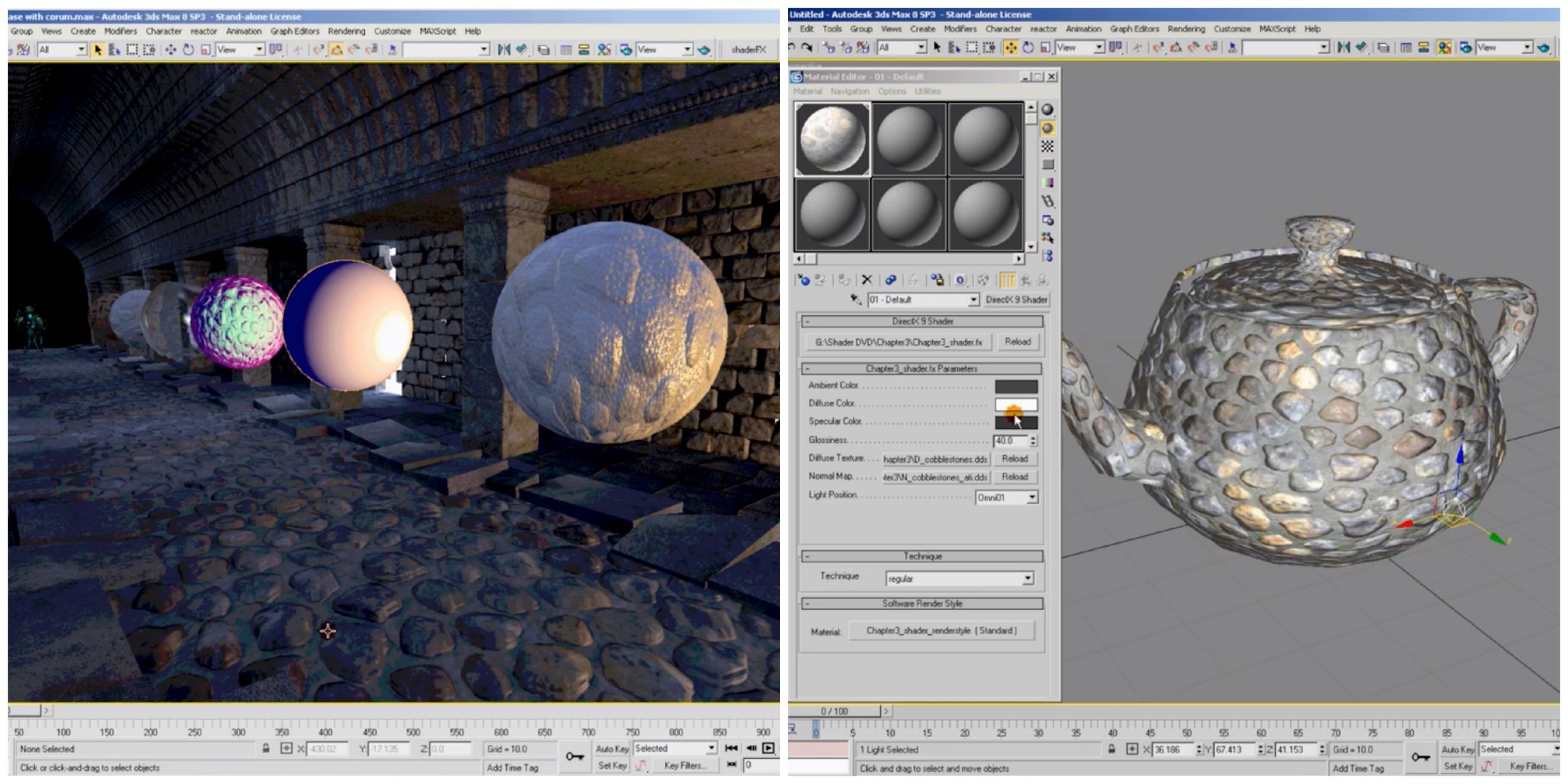 Shader model 4. HLSL. Perspective HLSL. HLSL Matrix transform. Tutorial manashiku Shader.